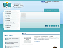 Tablet Screenshot of escoladeconselhospe.com.br